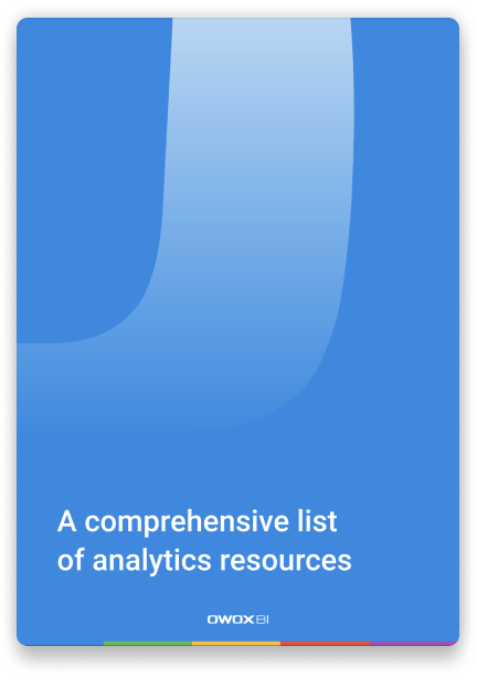A comprehensive list of analytics resources