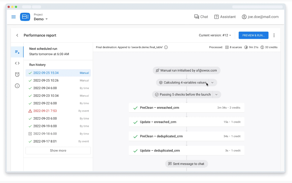 Simplify data preparation