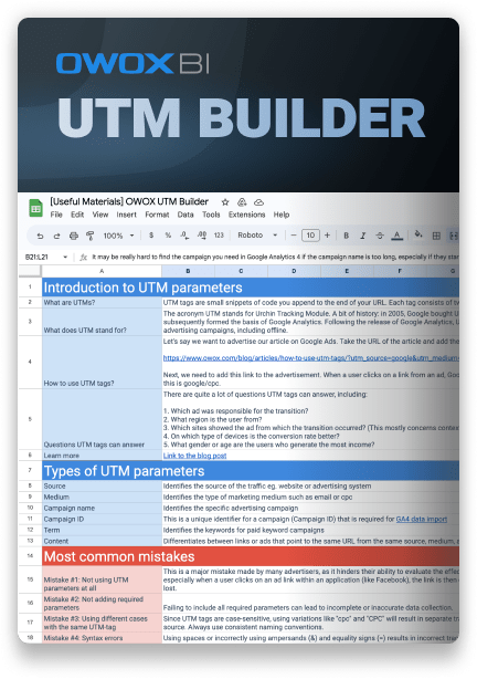 OWOX UTM Builder