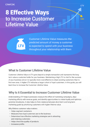 8 Effective Ways to Increase Customer Lifetime Value