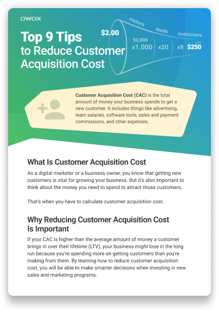 Top 9 Tips to Reduce Customer Acquisition Cost