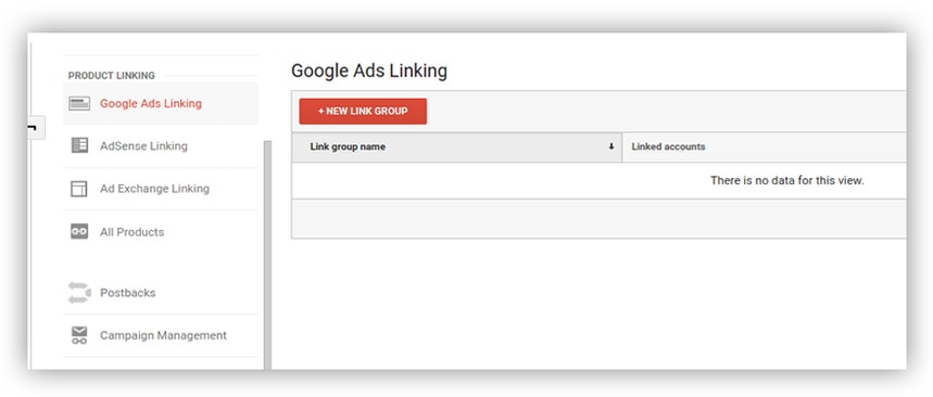 google ads linking