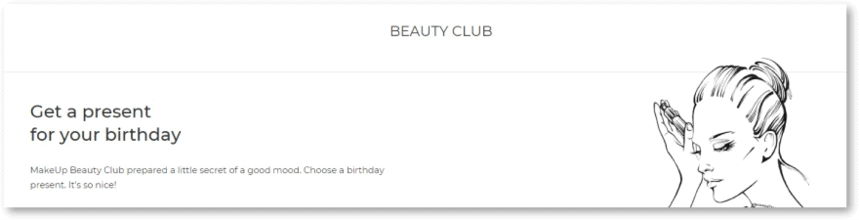 MakeUp Beauty Club program