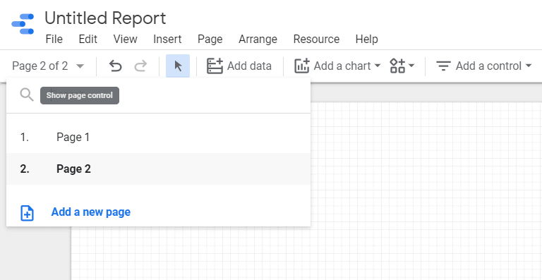 Multiply pages in Data Studio