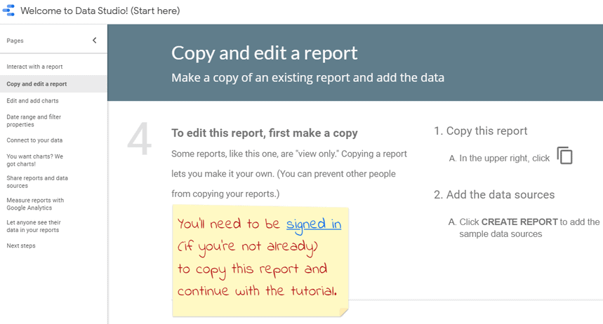 Data Studio help