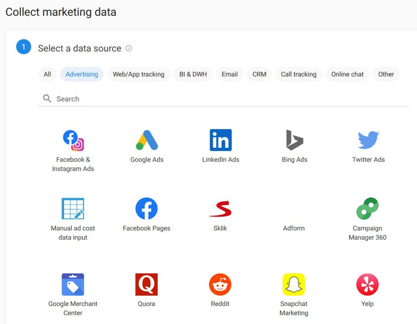 list of advertising services