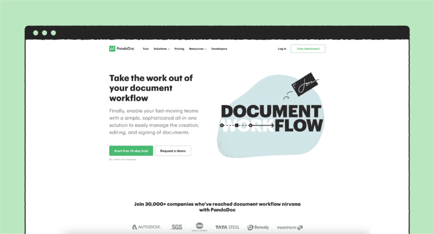 PandaDoc is a leading document automation software