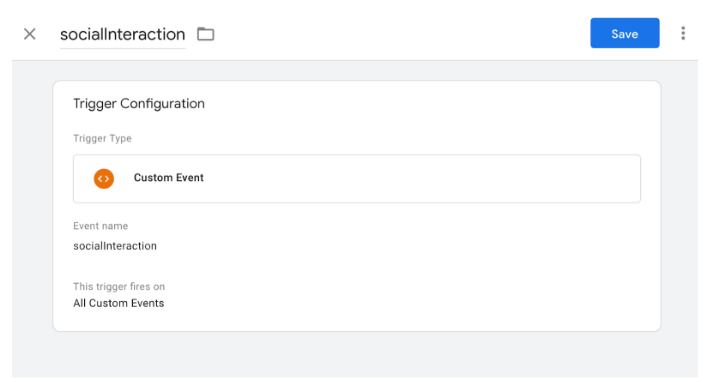 Tag creation in GTM